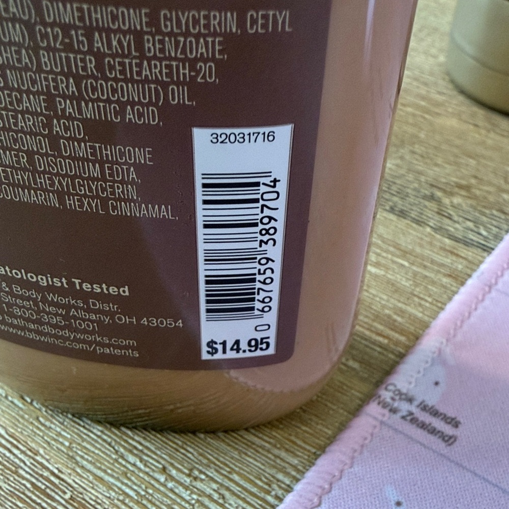 Bath & Body Works Whipped Honey & Vanilla Body Lotion - Brand New - Picture 6 of 6